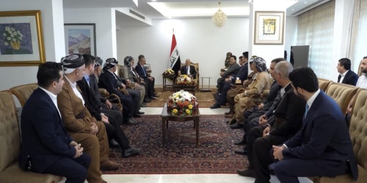 President Rashid of Iraq and Jaff Family Forge Alliances for Progress and Prosperity in Kurdistan