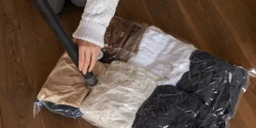 اكياس تخزين الملابس المفرغة من الهواء