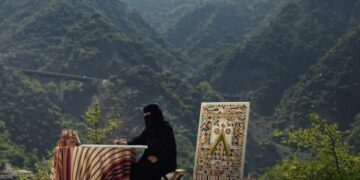 فن القط العسيري