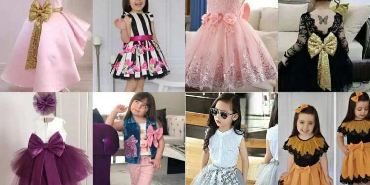 اختيار أجمل فساتين الأطفال