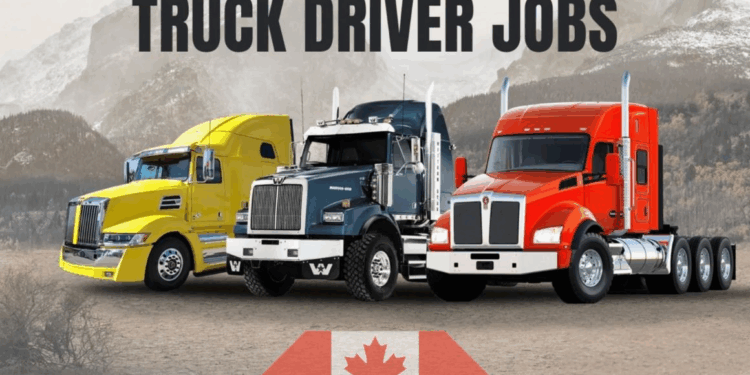 العمل كسائق شاحنة في كندا: فرص، عقود ورواتب 2025